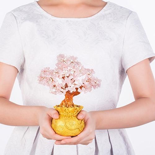 Arbre de Vie Quartz Rose Feng Shui