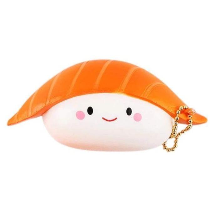Porte Clé Anti-Stress Squishy Sushi