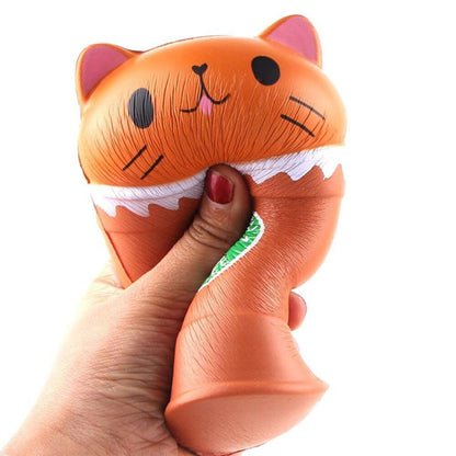 Balle Anti-Stress Squishy Cappuccino - Relaxation Gourmande