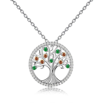 Collier Arbre de Vie : Éclat Naturel, Élégance en Perles Boisées