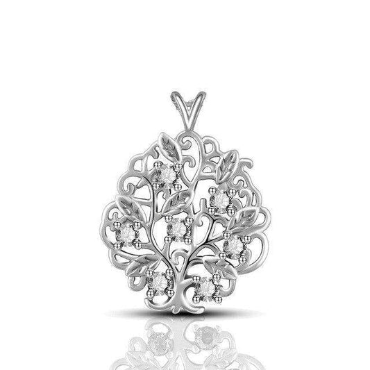 Collier Arbre de Vie en Argent Massif