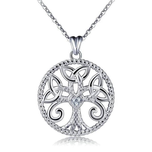 Pendentif Arbre de Vie Argent Celtique
