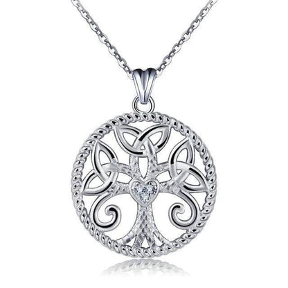 Pendentif Arbre de Vie Argent Celtique