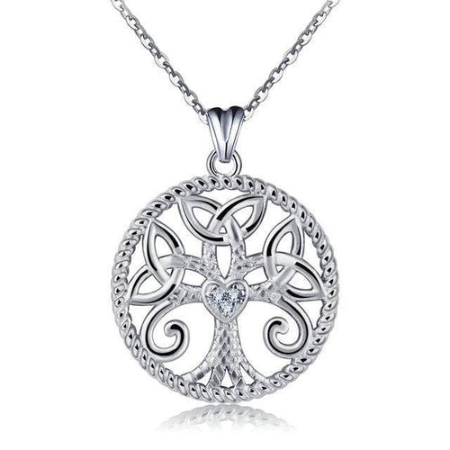 Pendentif Arbre de Vie Argent Celtique