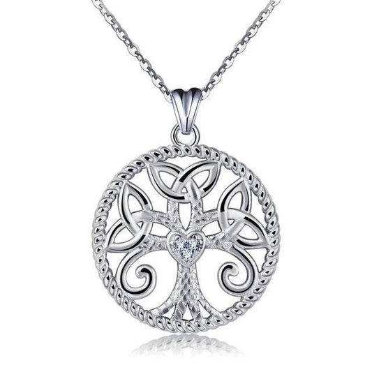 Pendentif Arbre de Vie Argent Celtique