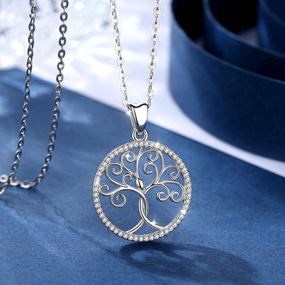 Collier Arbre de Vie Joie : Éclat Naturel pour Harmonie et Élégance