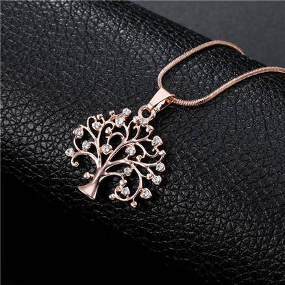Collier Arbre de Vie Doré - Bijou Élégant et Spirituel