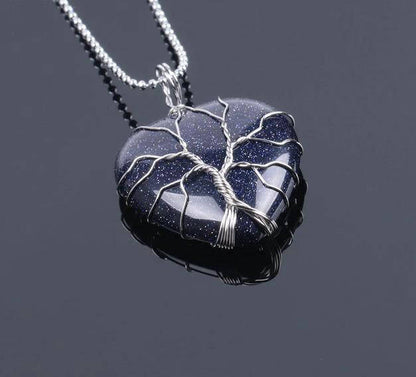 Collier Arbre de Vie 'Amour' : Élégance Symbolique, Énergie Positive