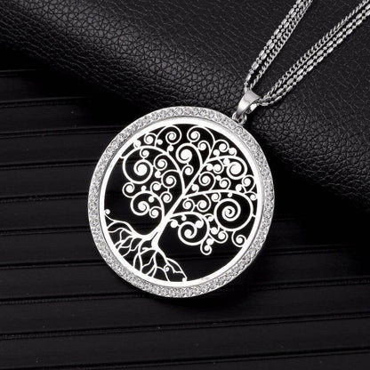Collier Arbre de Vie Argenté - Élégance intemporelle et symbolisme raffiné