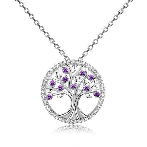 Collier Arbre de Vie Féminin Sacré - Bijou Spirituel en Argent Massif