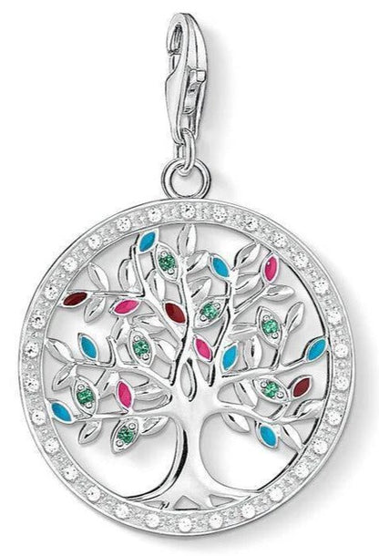 Pendentif Arbre de Vie Coloré