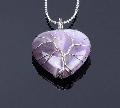 Collier Arbre de Vie 'Amour' : Élégance Symbolique, Énergie Positive