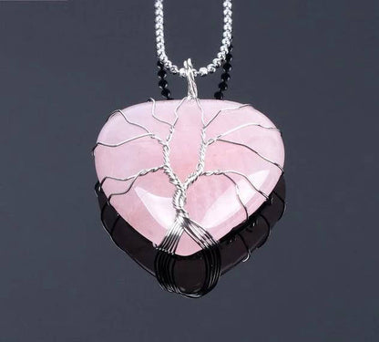 Collier Arbre de Vie 'Amour' : Élégance Symbolique, Énergie Positive