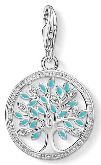 Pendentif Arbre de Vie Turquoise - Bijou en Argent de Qualité