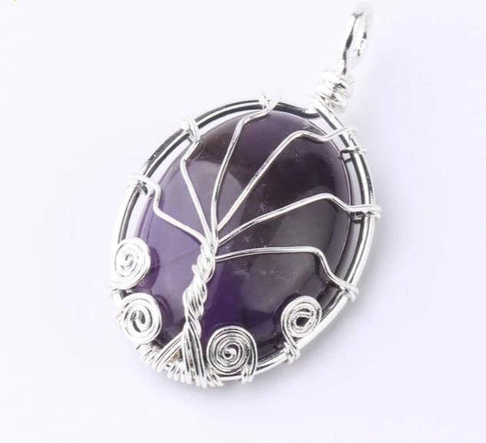 Pendentif Arbre de Vie 'Joyaux Naturels'