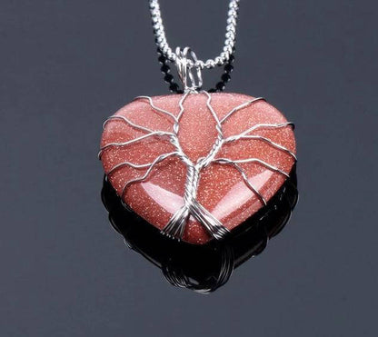 Collier Arbre de Vie 'Amour' : Élégance Symbolique, Énergie Positive