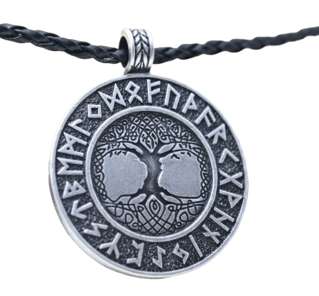 Pendentif Arbre de Vie Yggdrasil, Force et Harmonie