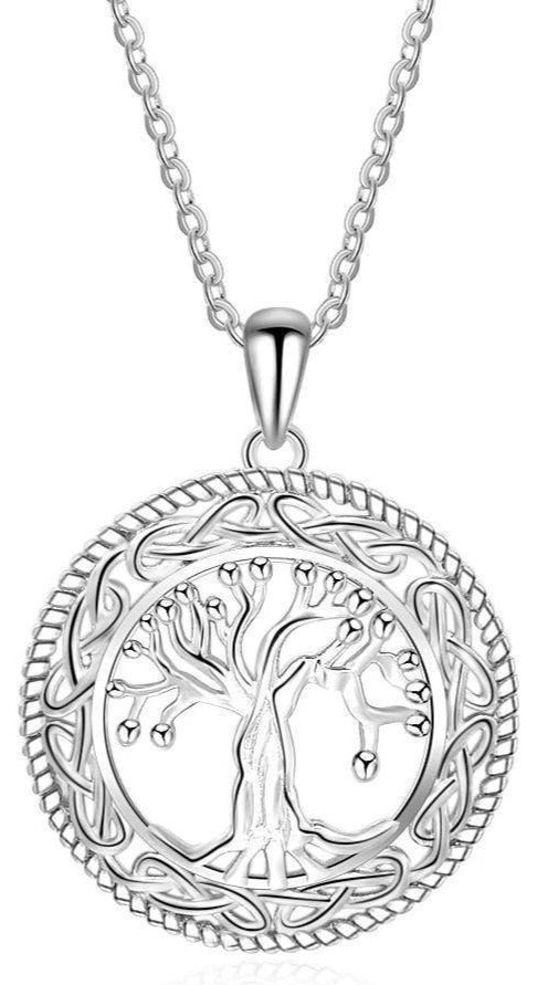 Pendentif Arbre de Vie Celtique : Élegance Mythique, Énergie Positive Assurée
