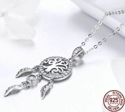 Collier Arbre de Vie Attrapeur de Rêve