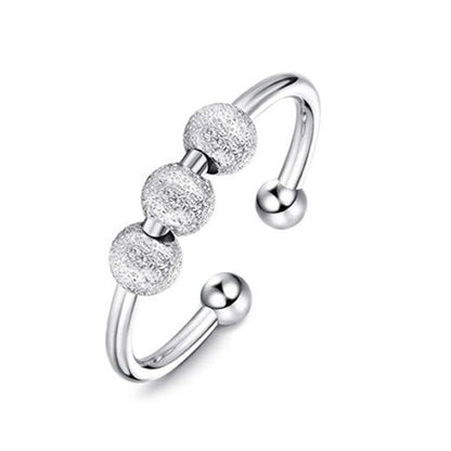 Bague Anti-Stress avec Bille Tournante pour la Relaxation