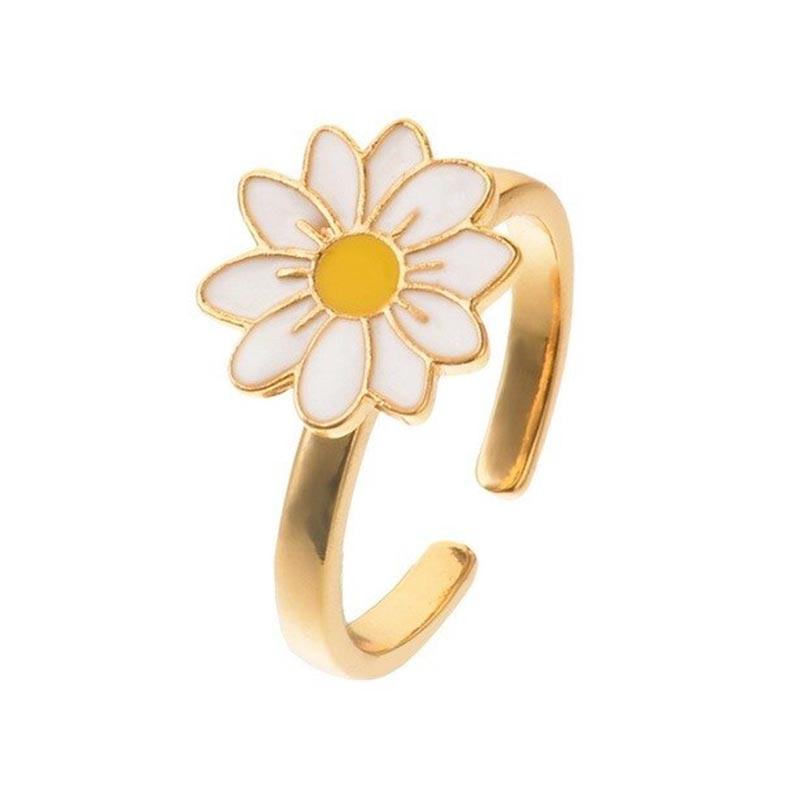 Bague Anti-Stress Marguerite : Élégance et Sérénité au Quotidien
