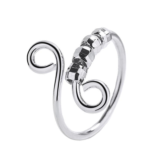 Bague d'Anxiété Anti-Stress avec Boule Innovante
