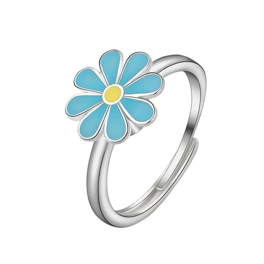 Bague Fleur Anti-Stress : Élégance et Sérénité à portée de main !