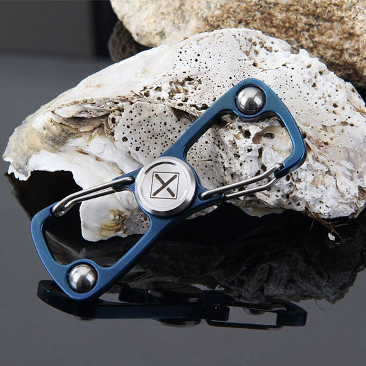 Porte Clé Anti-Stress Mousqueton Spinner