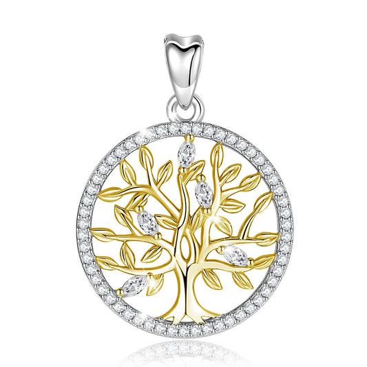 Collier Arbre de Vie en Argent - Symbole de Nature et Élégance