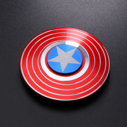 Hand Spinner Captain America : L'Expérience Anti-Stress Super-Héros Ultime!