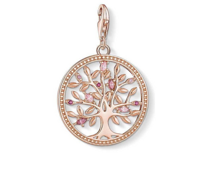 Pendentif Arbre de Vie Rosé