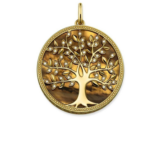 Collier Arbre de Vie Médaille d'Or