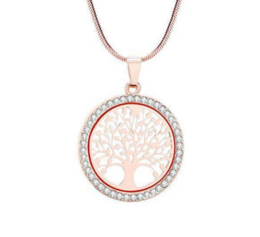 Collier Arbre de Vie Eos en Or Rose
