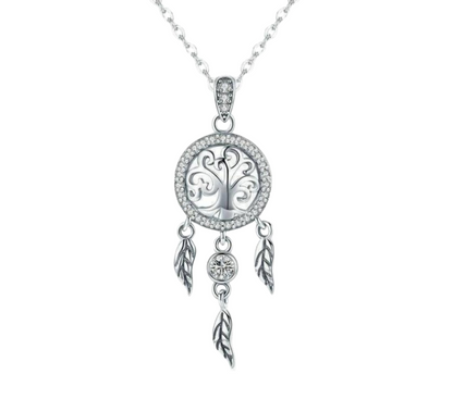 Collier Arbre de Vie Attrapeur de Rêve