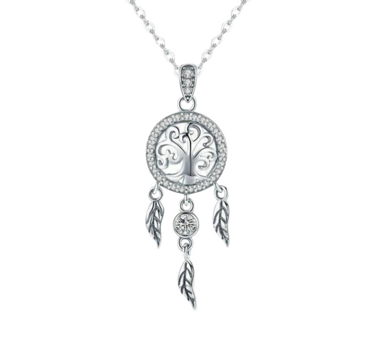 Collier Arbre de Vie Attrapeur de Rêve