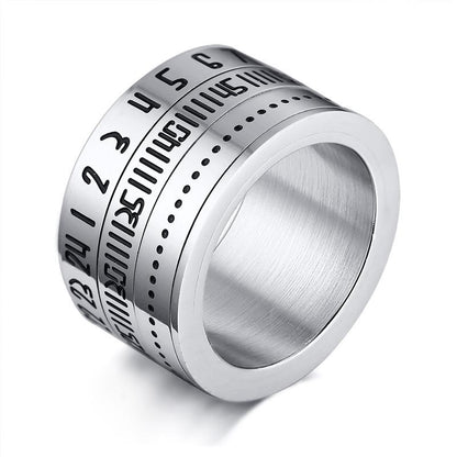 Bague Anti-Stress Anneau Calendrier