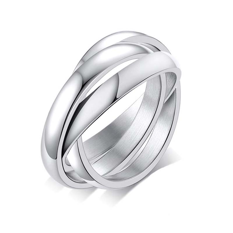 Bague Anti-Stress Anneaux Entrelacés