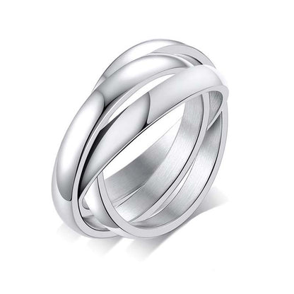 Bague Anti-Stress Anneaux Entrelacés