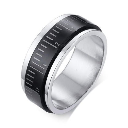 Bague Anti-Stress Mètre : Soulagement Élégant et Mesure Précise