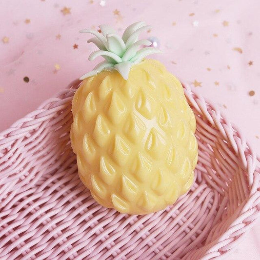 Balle Anti-Stress Ananas Colorée et Relaxante