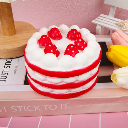 Balle Anti-Stress Squishy Gâteau - Calme et Douceur Gourmande