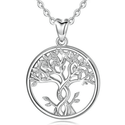 Pendentif Arbre de Vie Celtique en Argent Massif