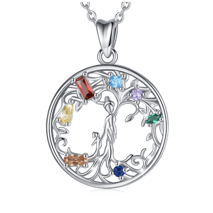 Collier Arbre de Vie Argent Massif - Élégance et Harmonie Féminine