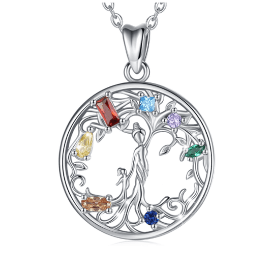 Collier Arbre de Vie Argent Massif - Élégance et Harmonie Féminine