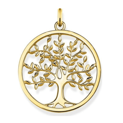 Collier Arbre de Vie Luxueux en Plaqué Or