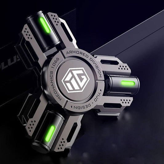 Hand Spinner Lumineux Avec Pile - Éclairez votre Stress avec Style Électrisant!