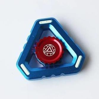 Hand Spinner Triangle Fluo : Éclat, Réduction Stress, Divertissement Lumineux