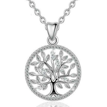 Collier Arbre de Vie – Élégance & Sérénité en Argent