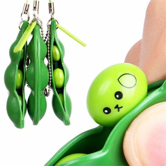 Porte Clé Anti-Stress Petit Pois : Détente et Originalité au Bout des Doigts