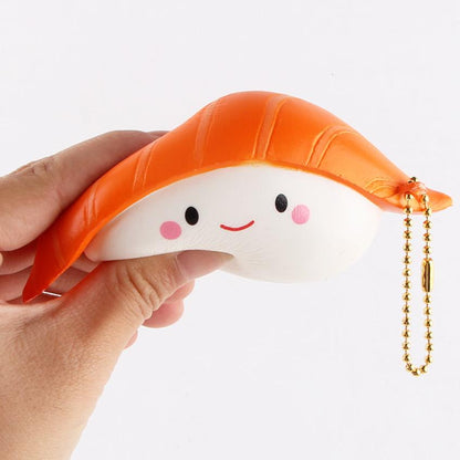 Porte Clé Anti-Stress Squishy Sushi